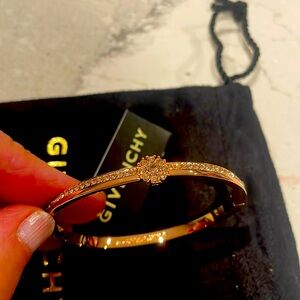 NWT Givenchy rose gold slim bangle!